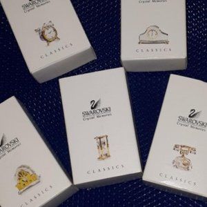 Swarovski Miniature Collectibles- Set of 5